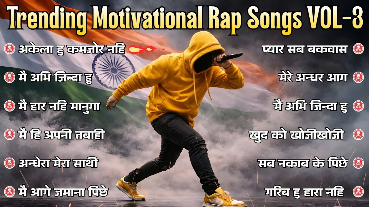 💪 Best Hindi Motivational Rap 2026 | Trending Desi Hip Hop Vol-3 🔥