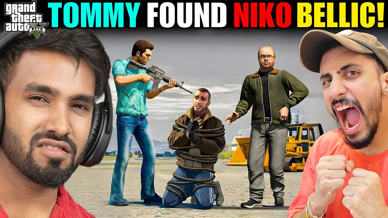 TOMMY ATTACKED ON NIKO AT THE MOTEL😱 | GTA 5  @TechnoGamerzOfficial ​