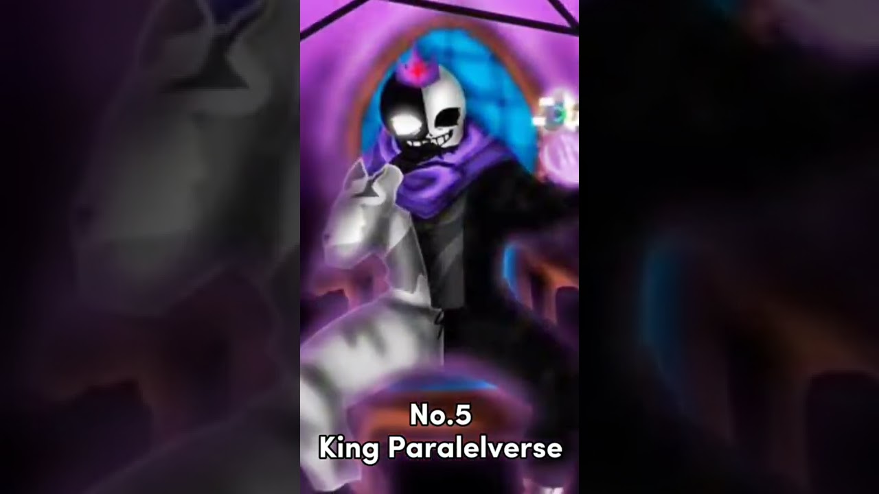 top 7 godverse Sans part 1