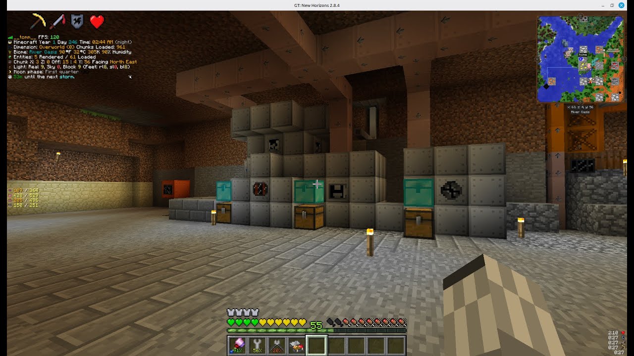 back to steam machines... for processing ores! - twist space 09