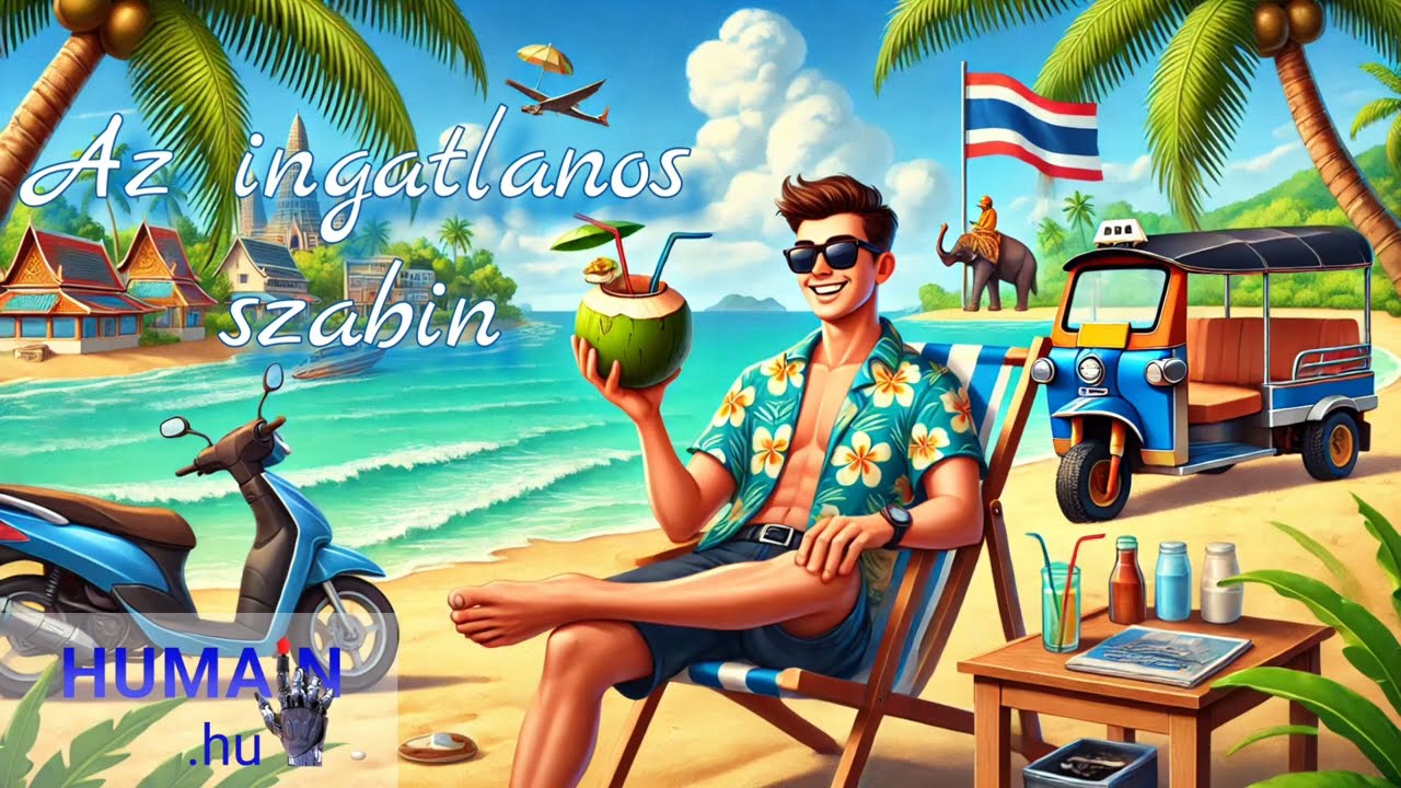 Az ingatlanos szabin (Thaiföld, koktél, elefánt, függőágy) 🍹🌞 @HUMAiNmusic