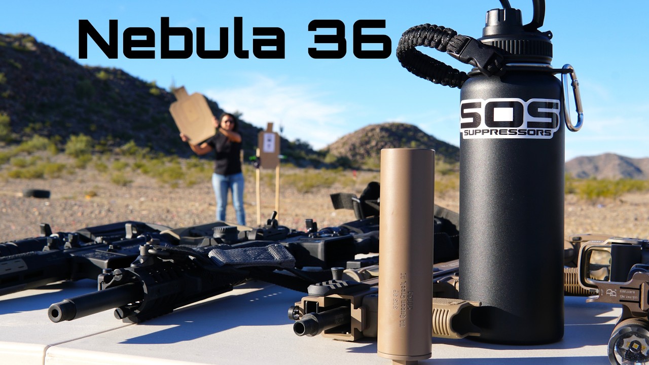 Глушители SOS Nebula 36 для 7 различных калибров!