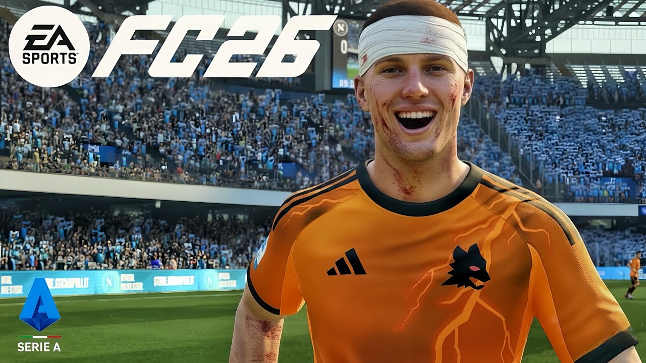 Big Night in Naples | Napoli vs Roma | FC 26 Gameplay | PS5 [4K60]