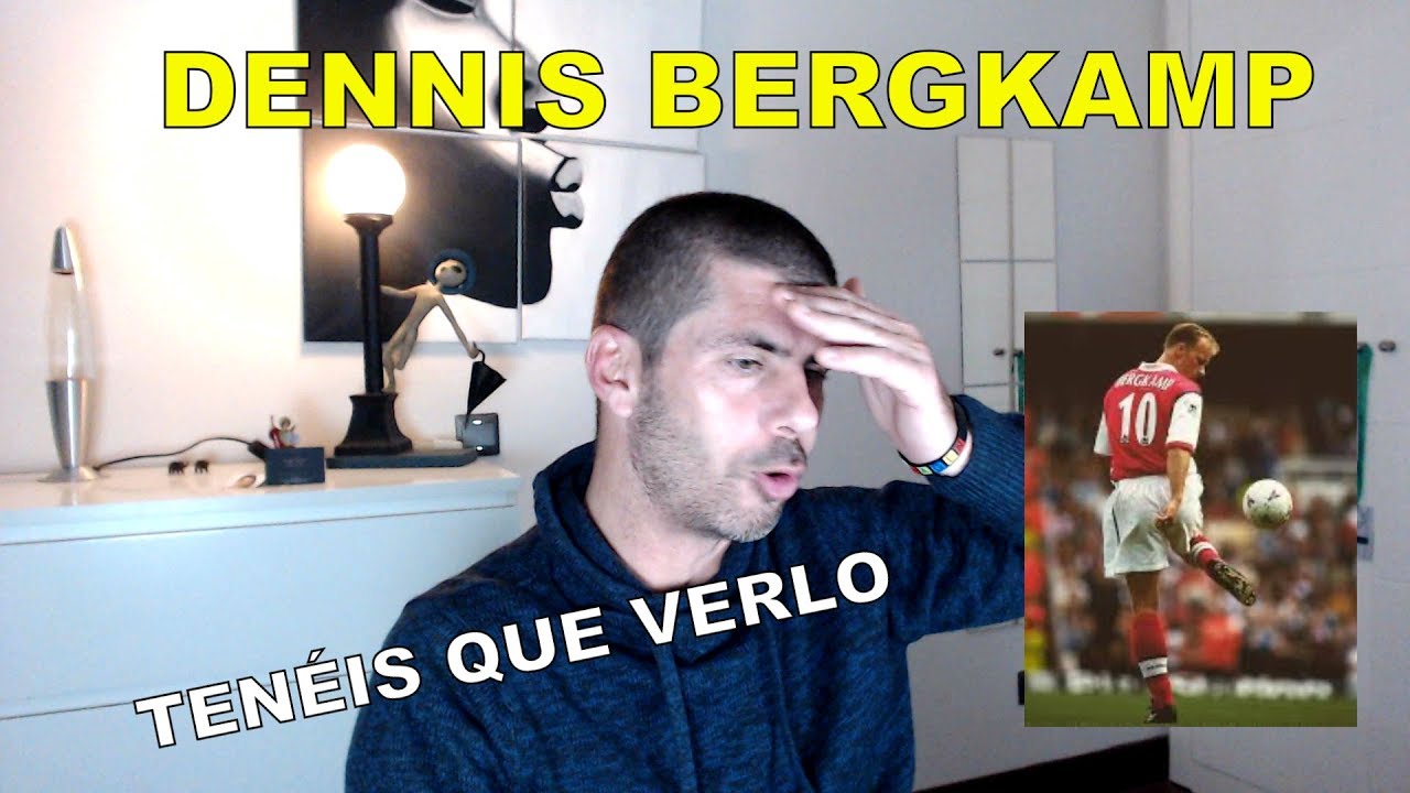 REACCIÓN de un MADRIDISTA a ULTIMATE DENNIS BERGKAMP SKILLS / THE LEGEND OF ICEMAN