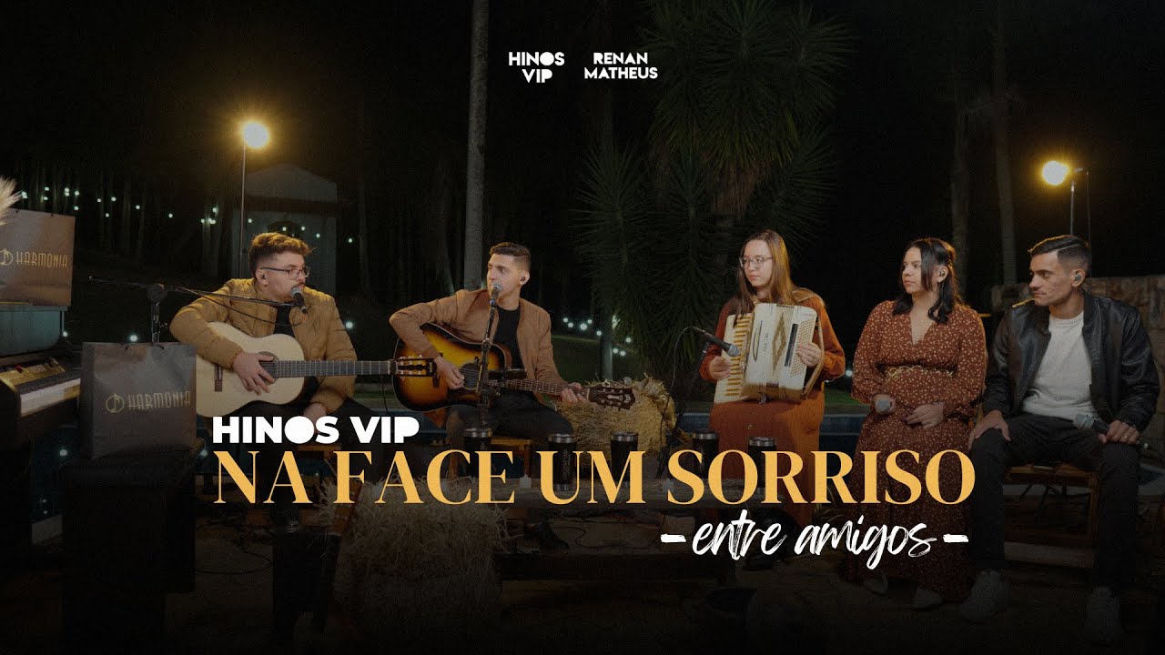 Na face um sorriso - Renan Matheus, Léo Cristhian, Luana e Jefferson