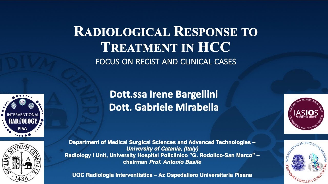 Radiological Response to Treatment in HCC: focus on Recist and clinical cases