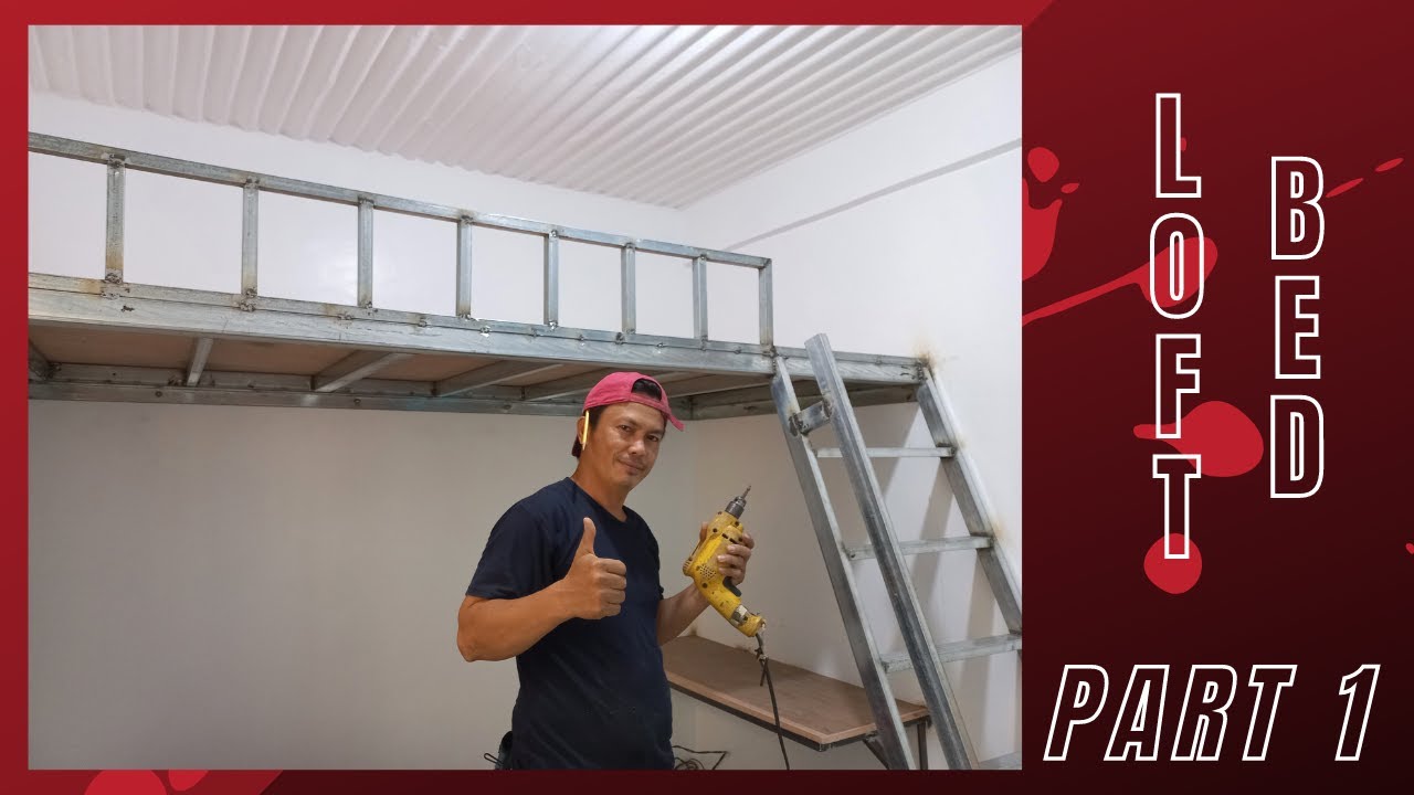 TUBULAR QUEEN SIZE LOFT BED PART 1 ǀǀ Tok Designs