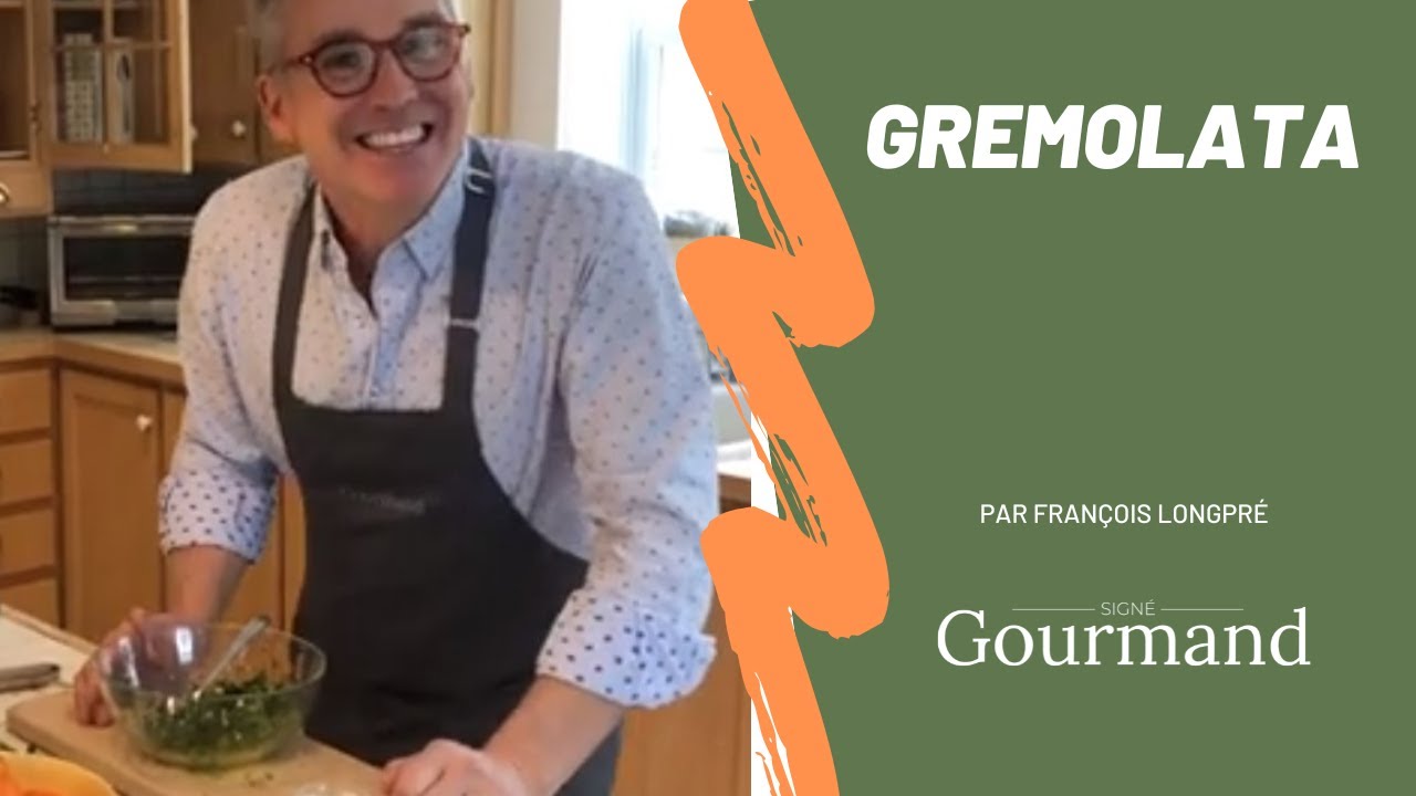 RECETTE DE GREMOLATA