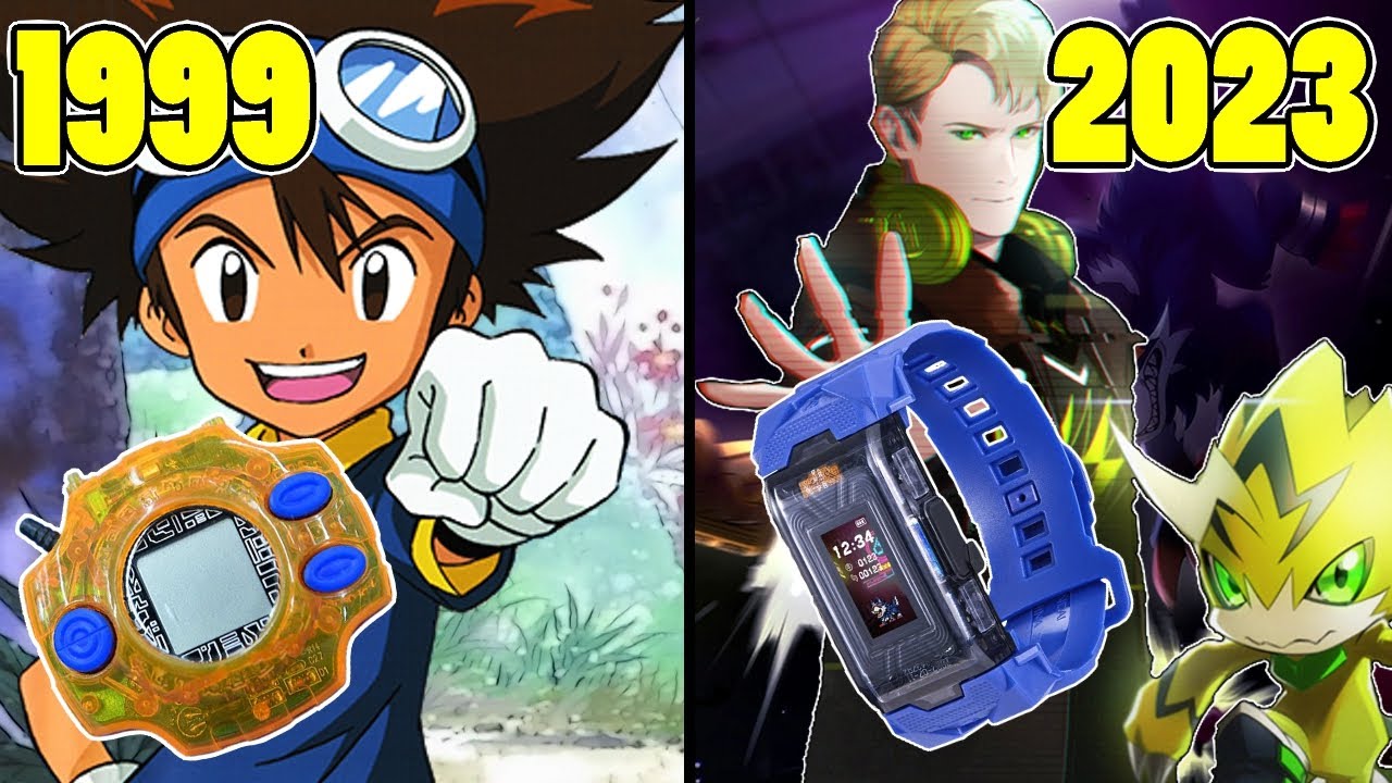 Полная история дигимонов Digivice