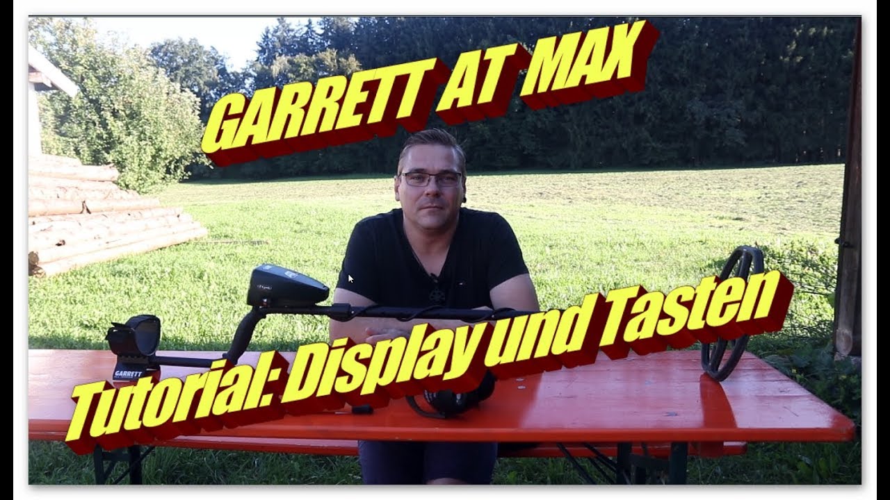 Garrett AT MAX Tutorial Part.1.: Display und Tasten