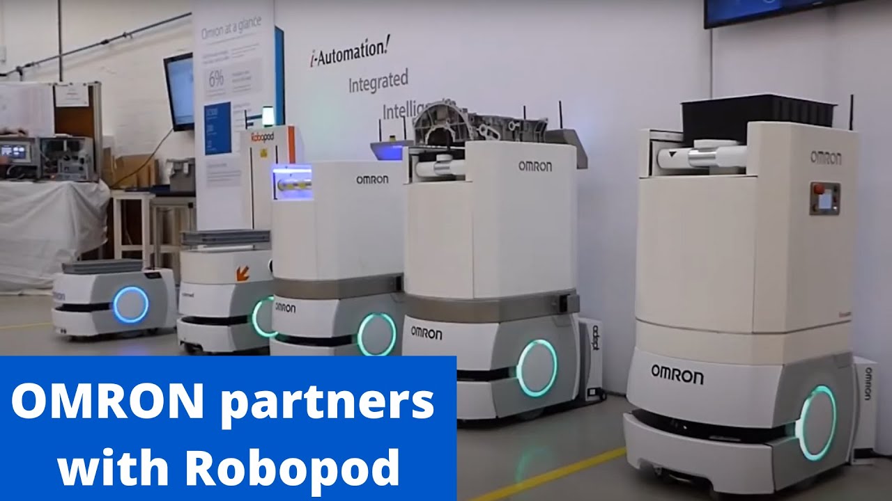 OMRON partners with Robopod to take mobile robots to the next level