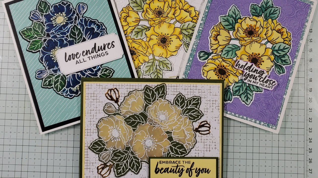 Enduring Beauty, Technique time, Stampin' Up!