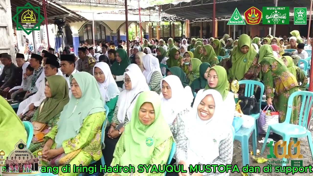 Pengajian umum Memperingati harlah NU Bersama KH.AHMAD PARYONO Hadroh Syauqul Mustofa desa Padas