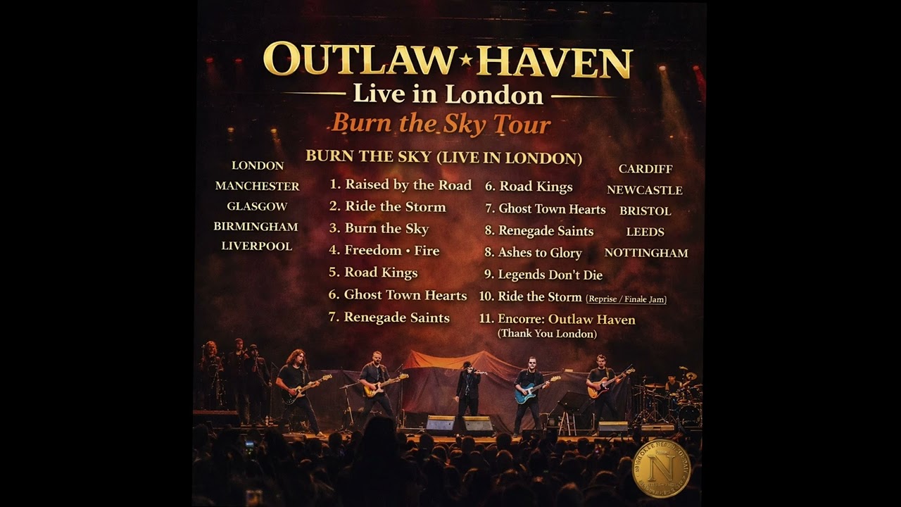 Outlaw Haven - Burn The Sky Live In London 