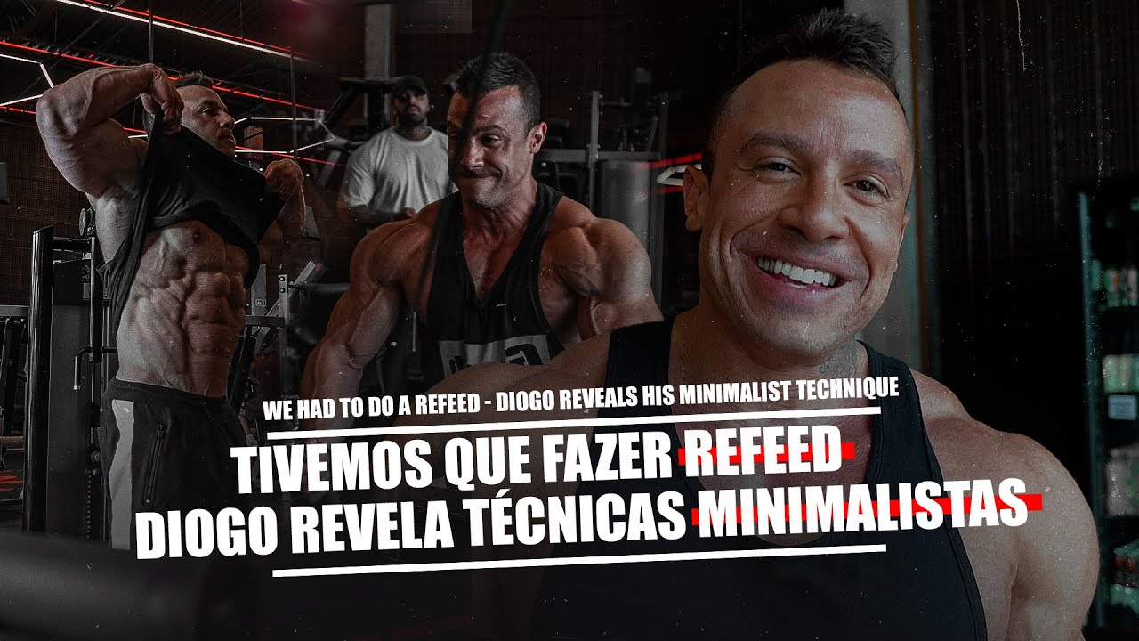 REFEED A 15 DIAS DO ARNOLD + TREINO MINIMALISTA | DIOGO MONTENEGRO | #IRONBERGMARINGA