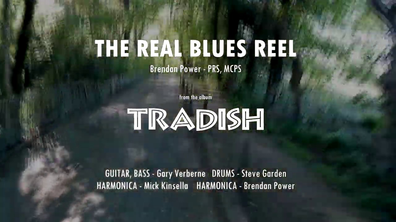 Brendan Power - THE REAL BLUES REEL - Bikes & Harps #15 (Biking near Canterbury UK)
