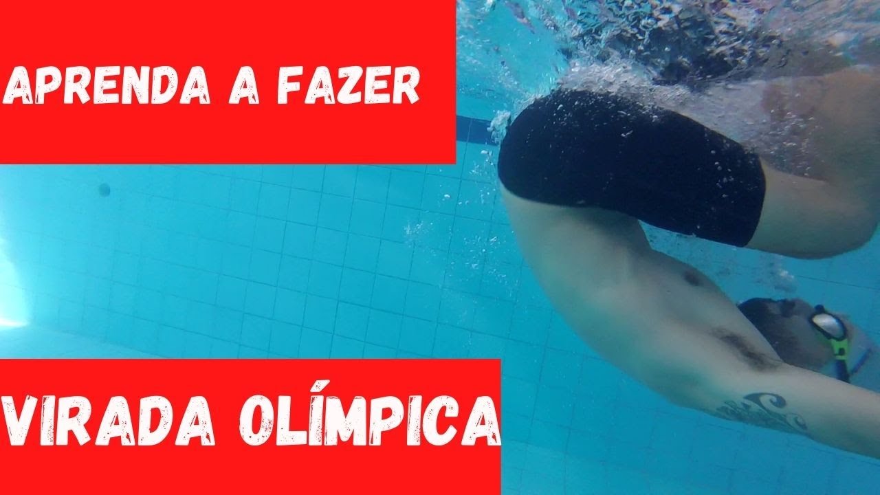 Como aprender a virada olímpica da natação (nado crawl)