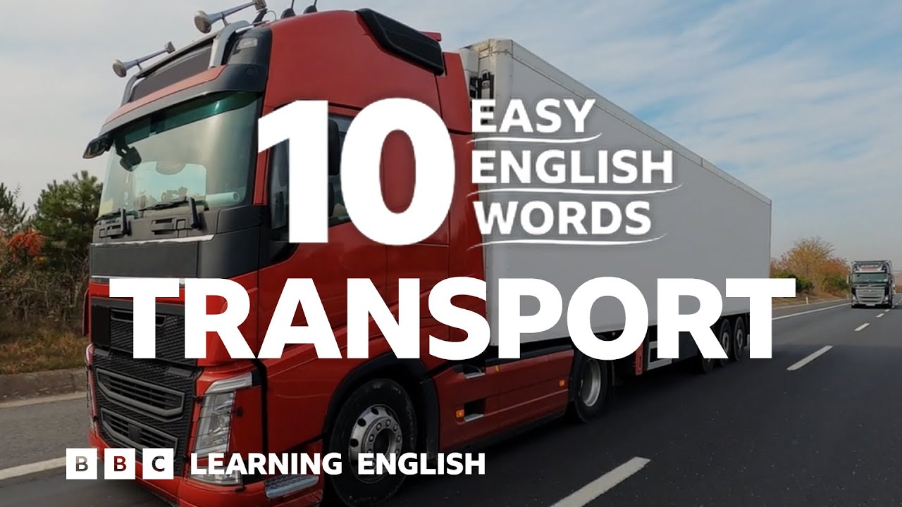 Transport: 10 Easy English Words 🚓🚲🚌✈️🛴