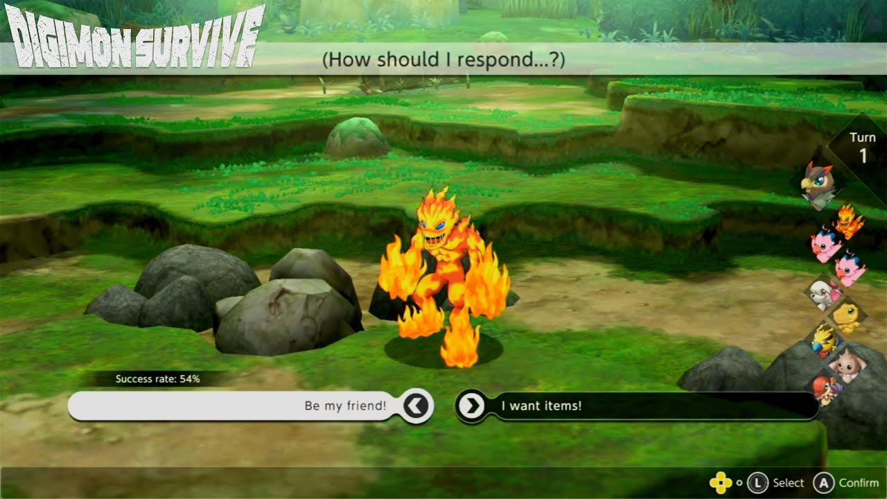 Digimon Survive - Joined & be friend wild digimon & Perceived Memories Part 3 - Nintendo Switch