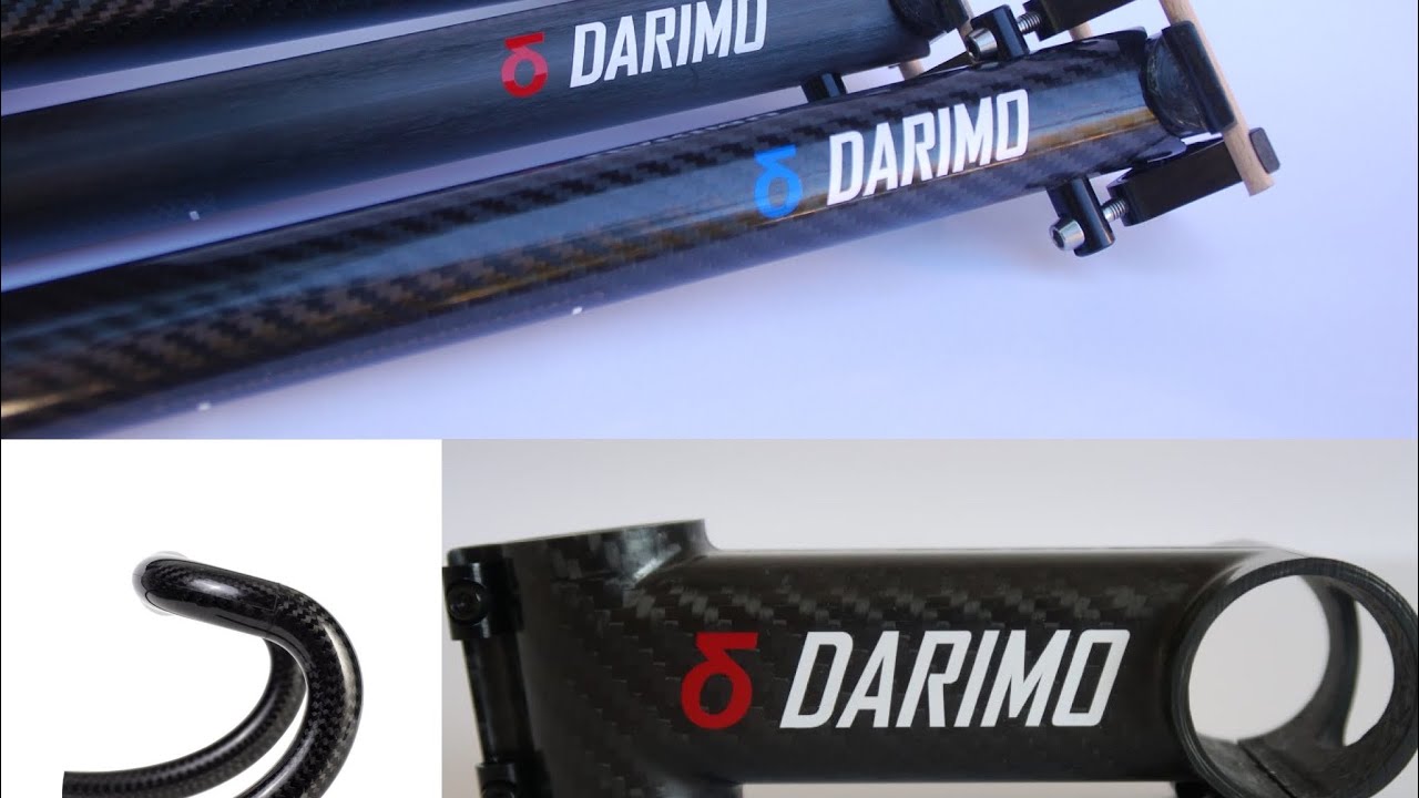 DARIMO COMPONENT REVIEW. T1 LOOP Seatpost. ELLIPSE road bar. IX2 Stem.
