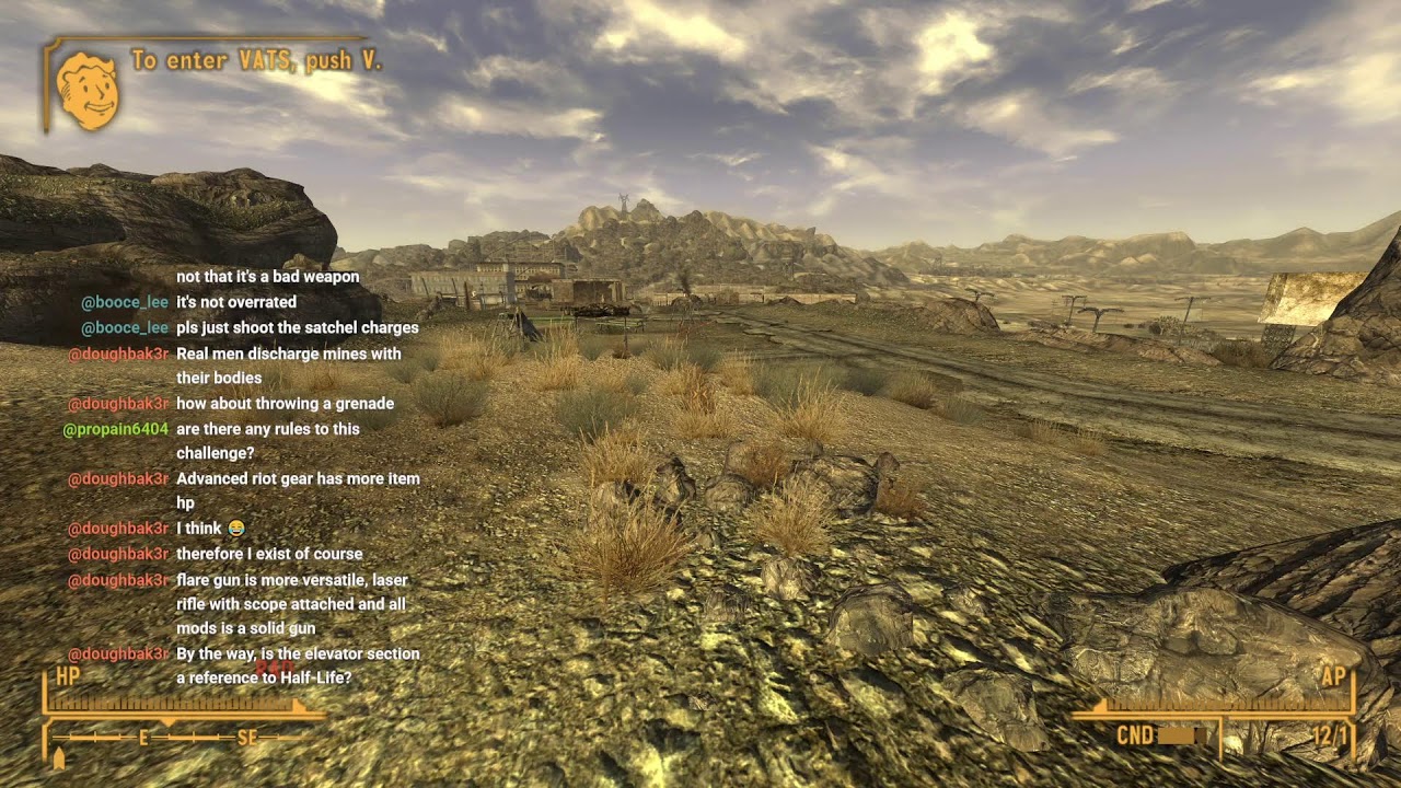 NV permadeath energy weapons
