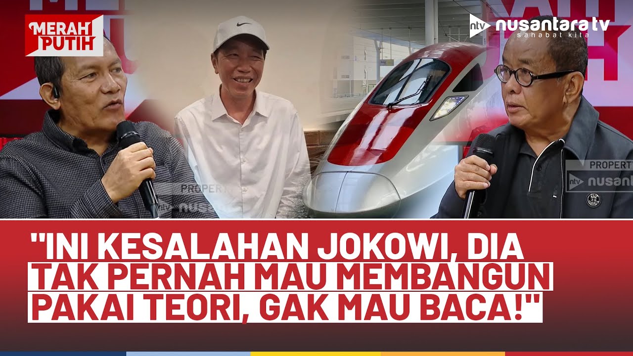 [FULL] Said Didu & Saut Situmorang Keras Soal Whoosh: Ini Kesalahan Jokowi, Gak Mau Baca Teori | NTV