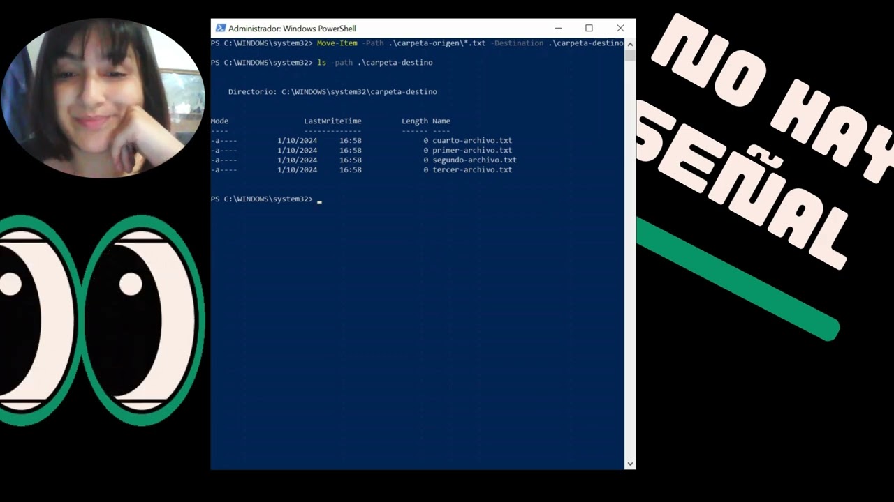 Comandos básicos de powershell (system32)