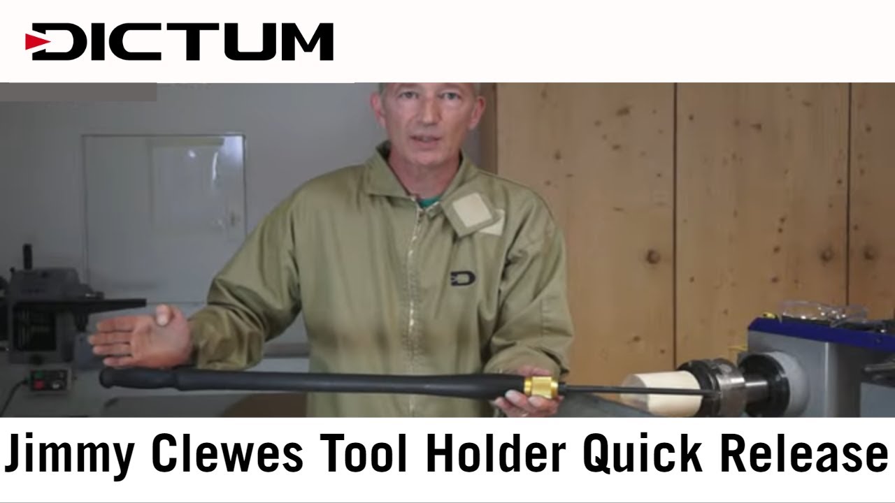 Jimmy Clewes Tool Holder Quick Release for Woodturning Tools - DICTUM