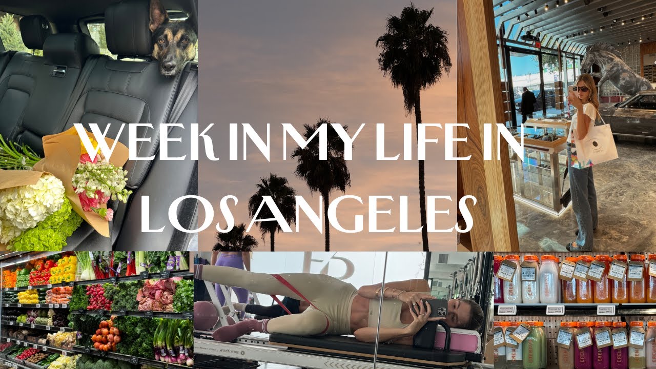 Week In My Life In LA | Pilates, Sephora Unboxing, Erewhon, Packing For London
