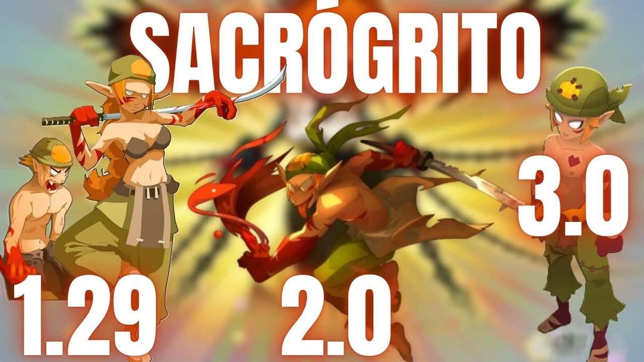 DOFUS - LA EVOLUCIÓN DEL SACRÓGRITO EN 5 MINUTOS