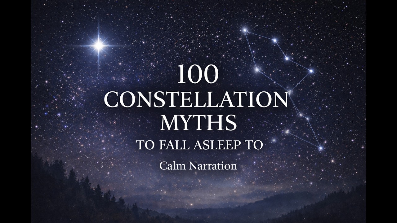100 Constellation Myths to Fall Asleep To | Slow, Calm Narration