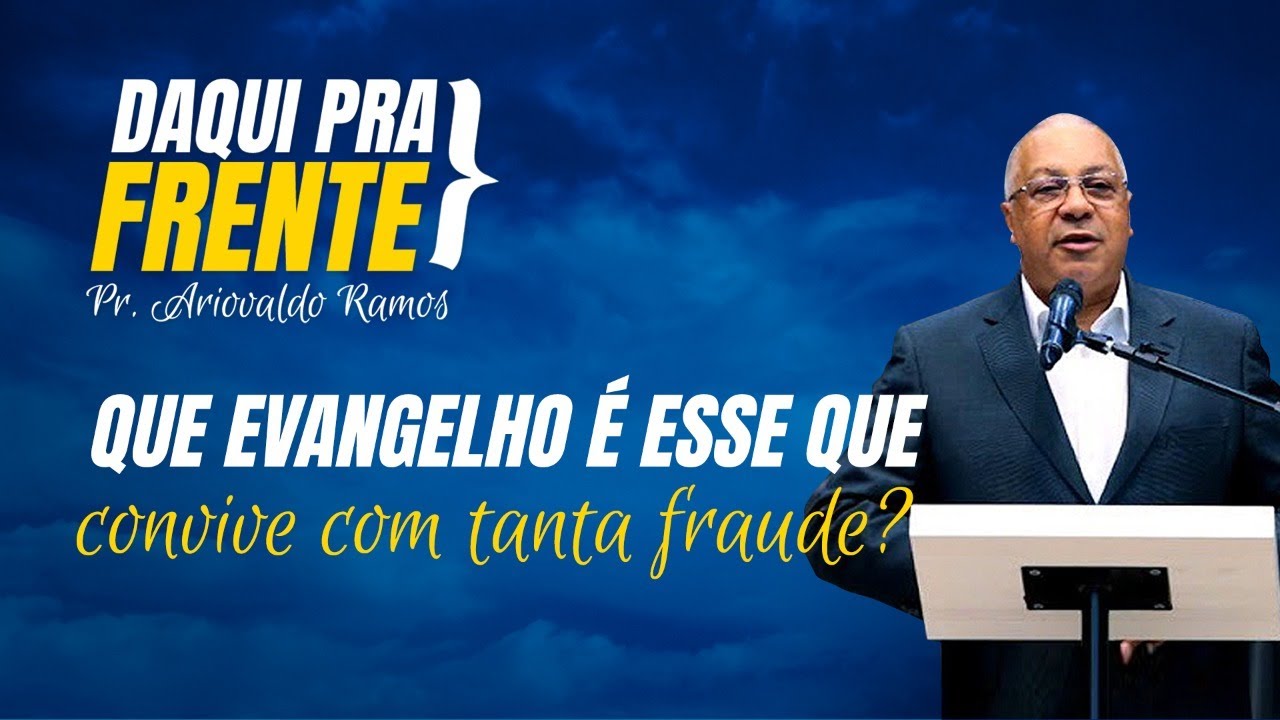 Pastor Ariovaldo fala sobre fraudes das igrejas bolsonaristas nas eleições 2022 | Daqui Pra Frente