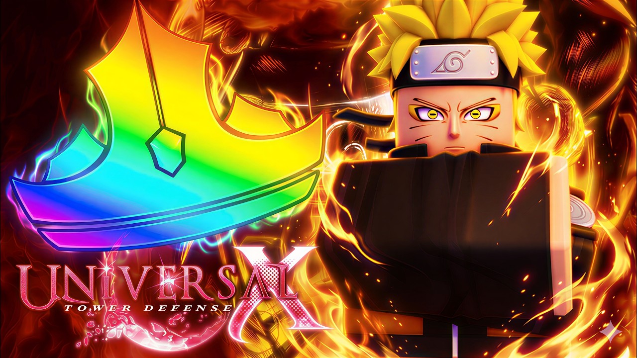 Наруто &mdash; лучший персонаж в игре?! Universal Tower Defense X (Roblox)