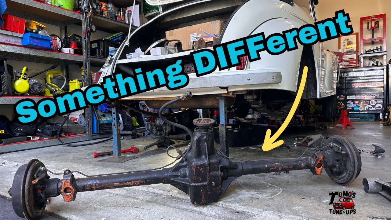 Morris Minor - Rear diff removal - Part 8