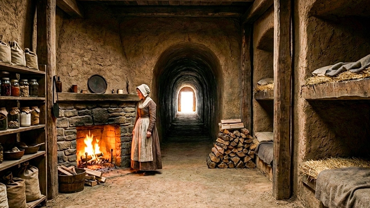 Exiled at 13 for 'Lying' About the 'Lung Freezing' Air    She Dug a Tunnel Home They All Needed