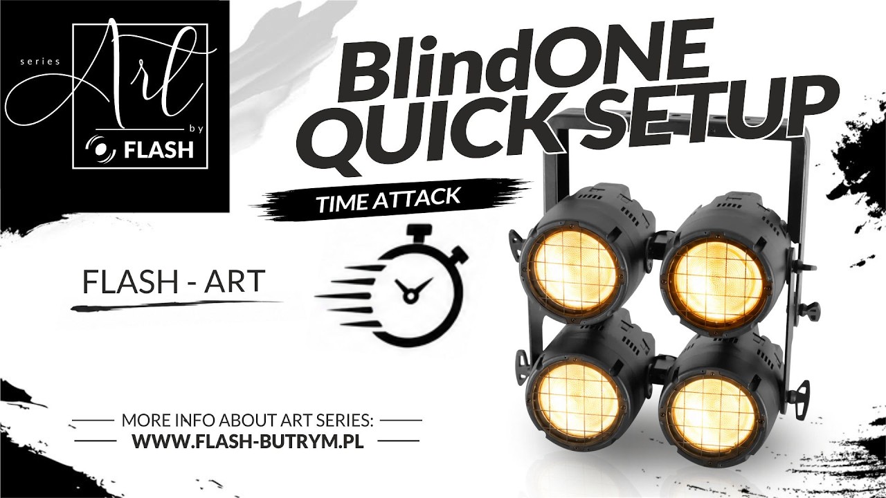 flashART: BlindONE - Blinder 4 Assembly Quick&Easy – Flash-Butrym