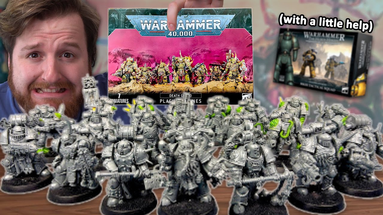 There's WAY more than 7 Plague Marines in this box.