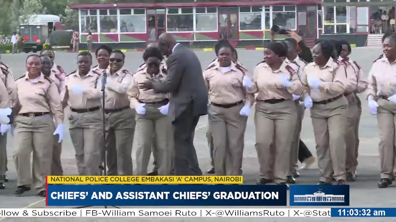 Chiefs’ and Assistant Chiefs’ Graduation, National Police College Embakasi ‘A’ Campus, Nairobi