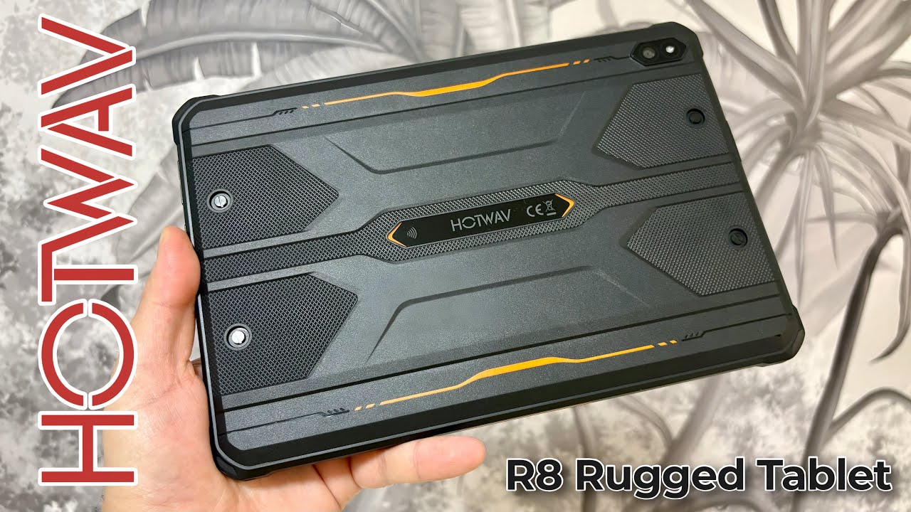 HOTWAV R8 Rugged Tablet - Unboxing and Hands-On