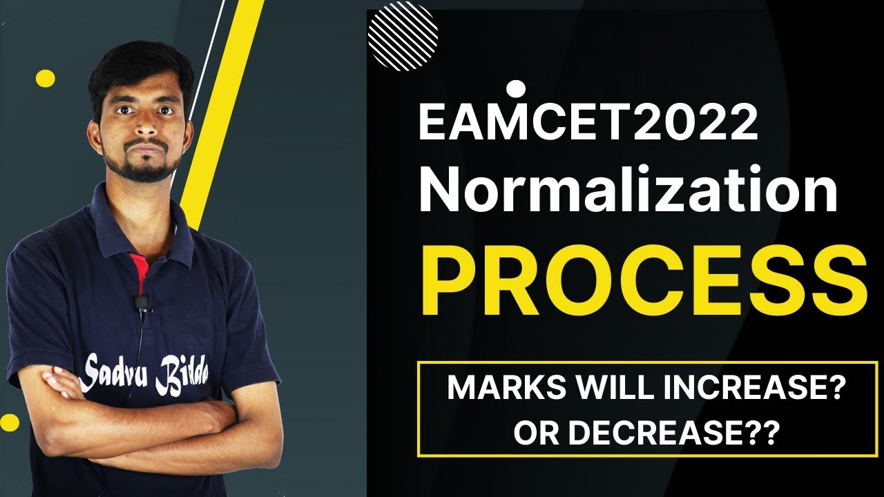 EAMCET 2022 Normalization Process|EAMCET Normalization Procedure|What is Normalized Marks in EAMCET