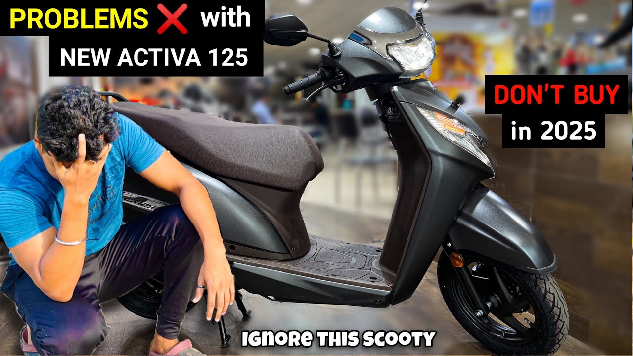 2025 Honda Activa 125 TFT Meter PROBLEMS ❌🚫 |  Activa 125 Pros & Cons New Model 2025 | newactiva125