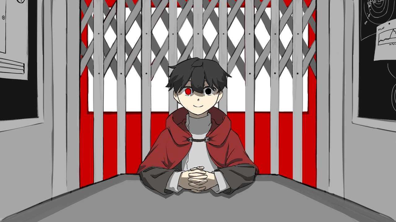 【手描き創作 oc】裏行き