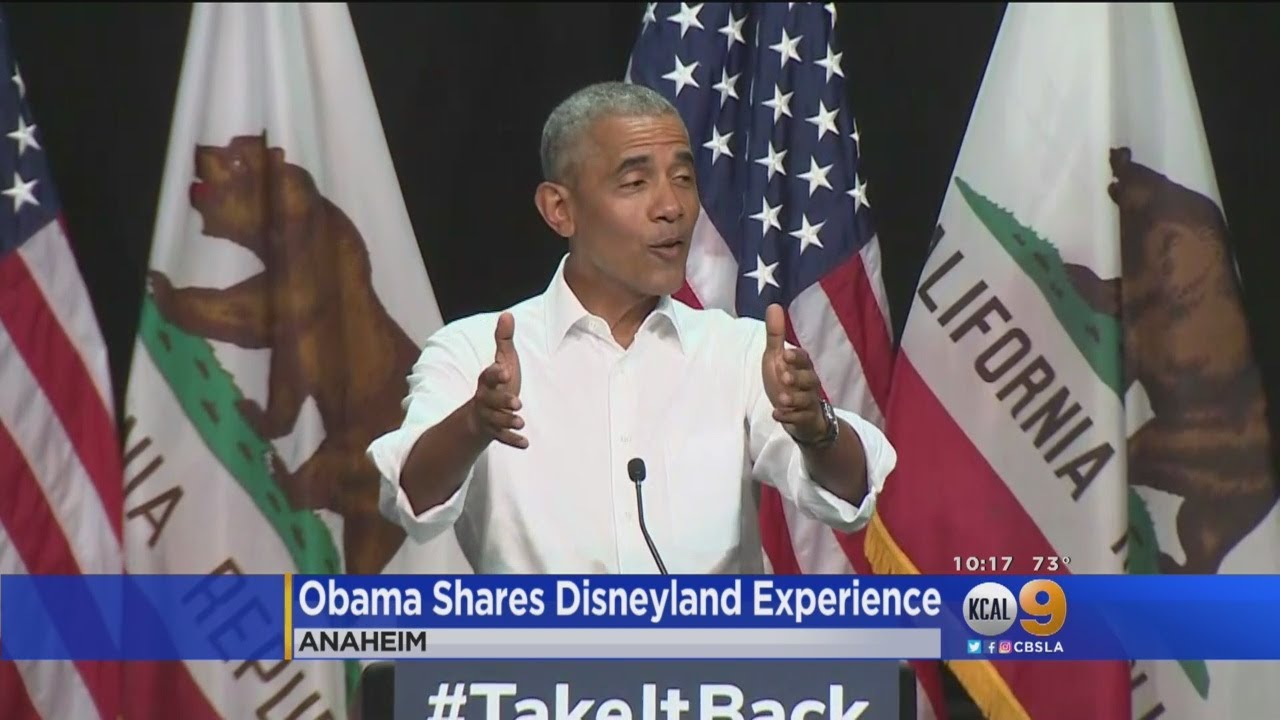 That One Time Obama Got Kicked Out Of Disneyland For Smoking