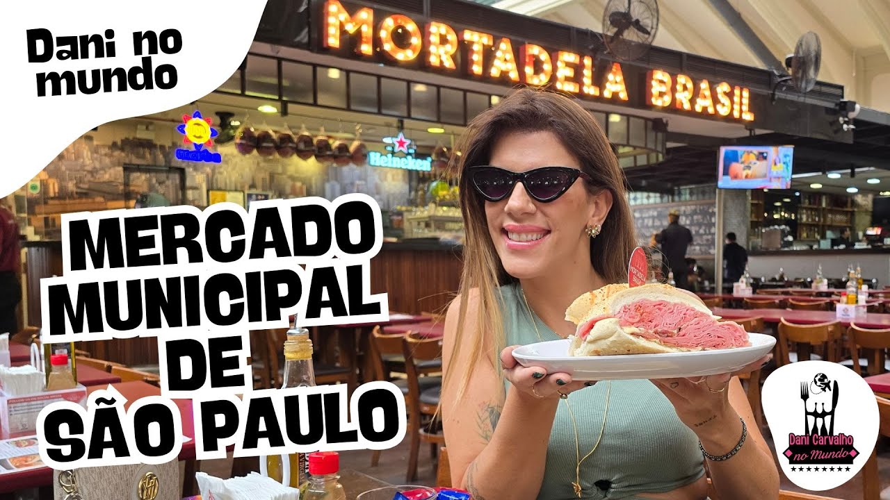 Mercado Municipal de São Paulo: sanduíche de mortadela, pastel de bacalhau e frutas exóticas!