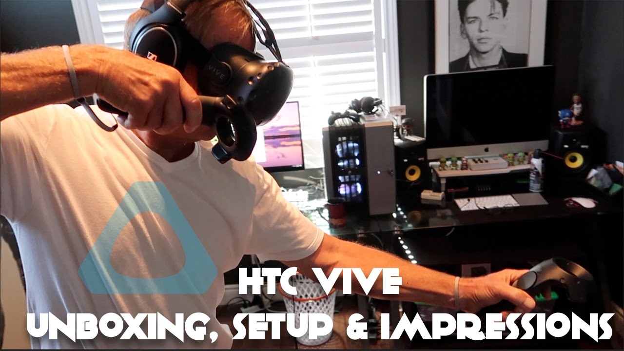 HTC VIVE - Unboxing, Setup, & First Impressions...