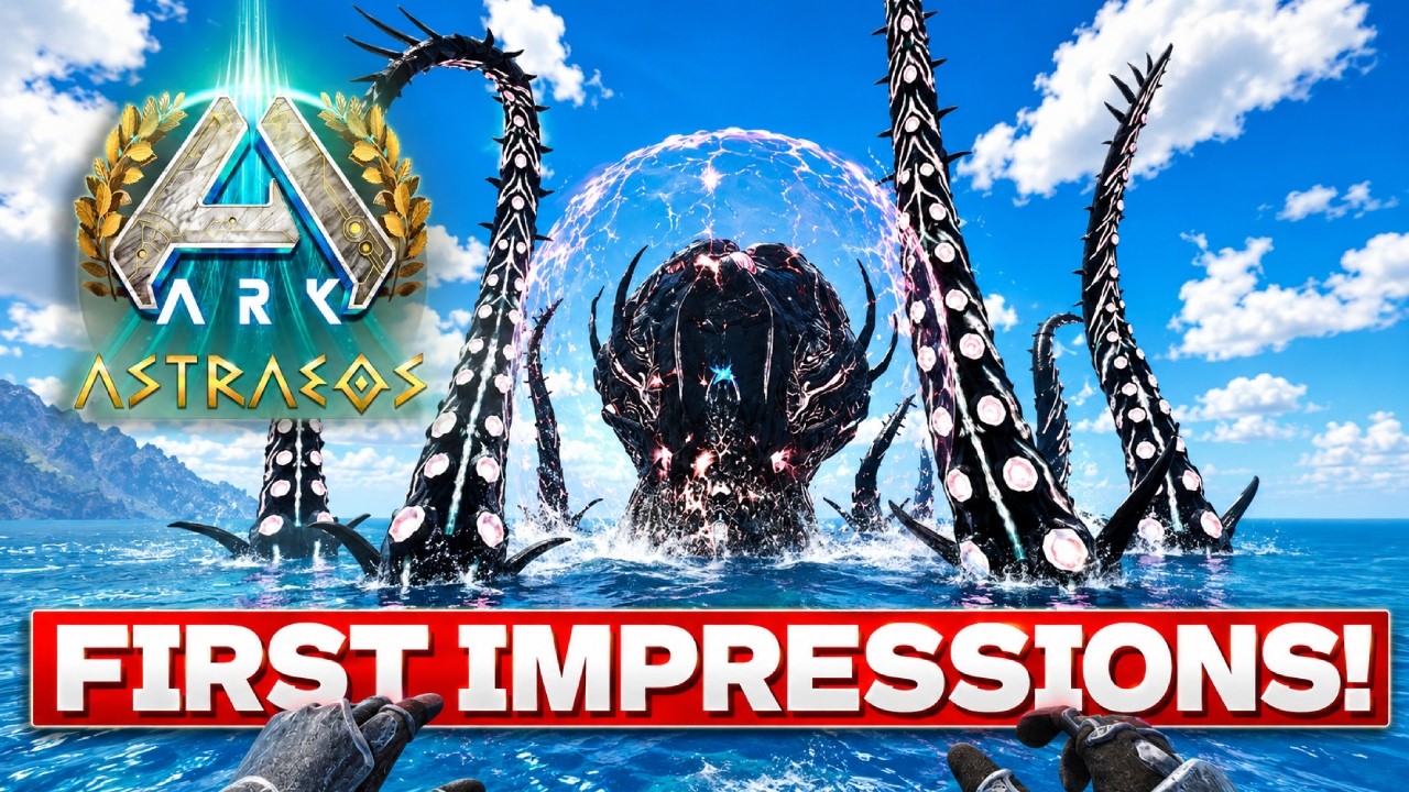 ARK Astraeos FINAL UPDATE First Impressions! &ndash; I Accidentally Found the Kraken...
