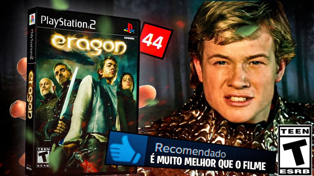 O ESQUISITO jogo do ERAGON do PS2 que foi ESQUECIDO por todos!!!