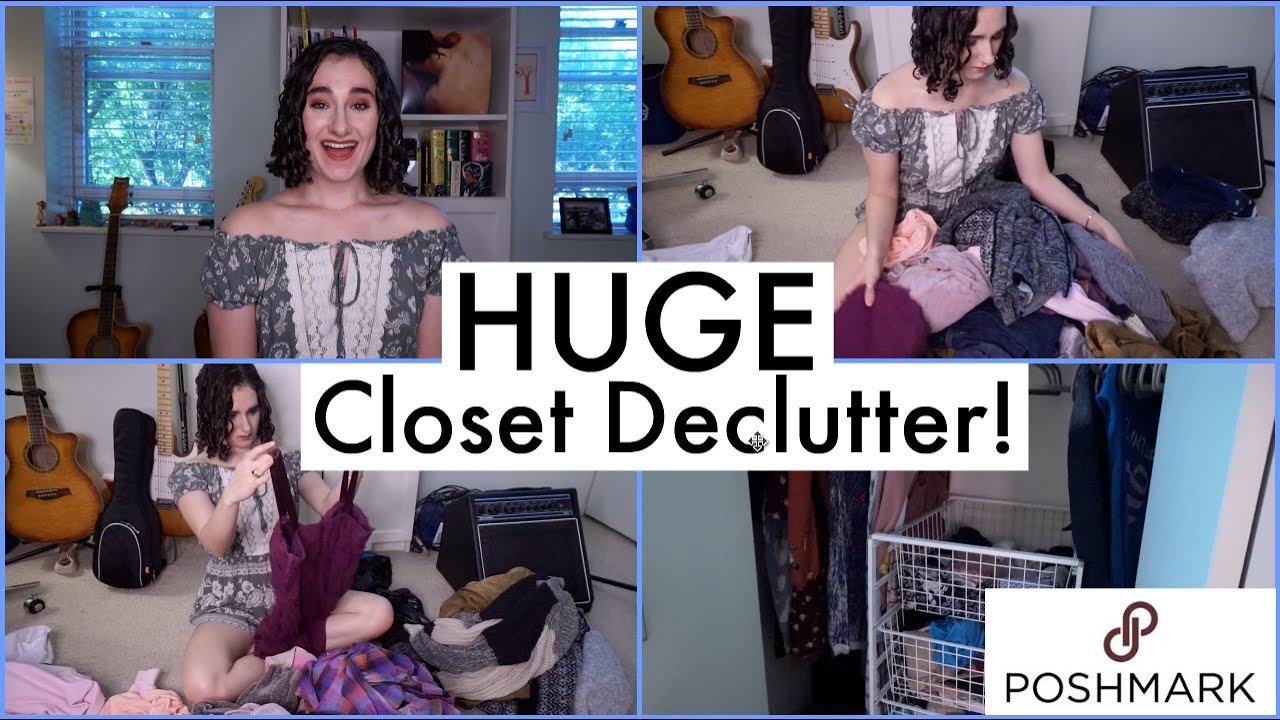 HUGE Closet Declutter/Sale ft. Poshmark!