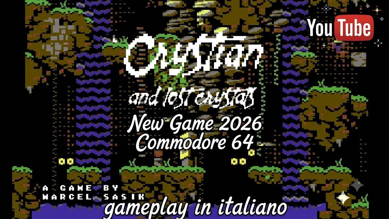 crystian-and-lost-crystals c64 new 2026 game
