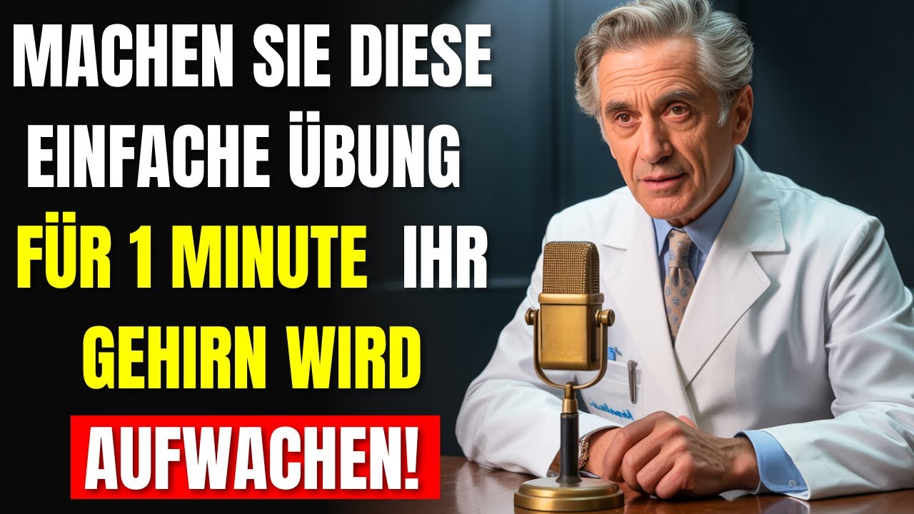 Mach das 1 Minute pro Tag und dein Gehirn wird 20 Jahre jünger